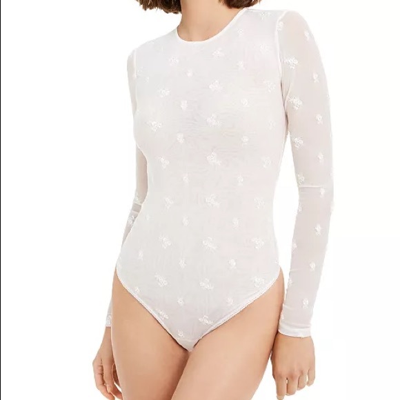 Free People Makeout Mesh Bodysuit - Picture 2 of 6